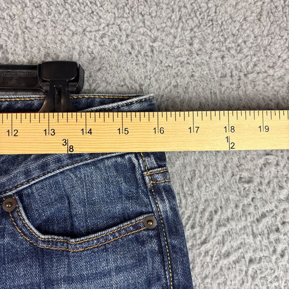 X2 Quality Denim Capri Pants Women’s Size 8 Blue Denim Low Rise - Picture 3 of 12